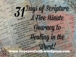 31 Days Journey to Healing